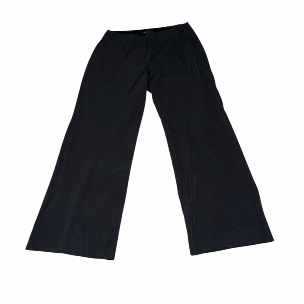 Eileen Fisher Classic Black Flare Pants